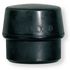 Simplex dop rubbercomposiet zwart 40 mm